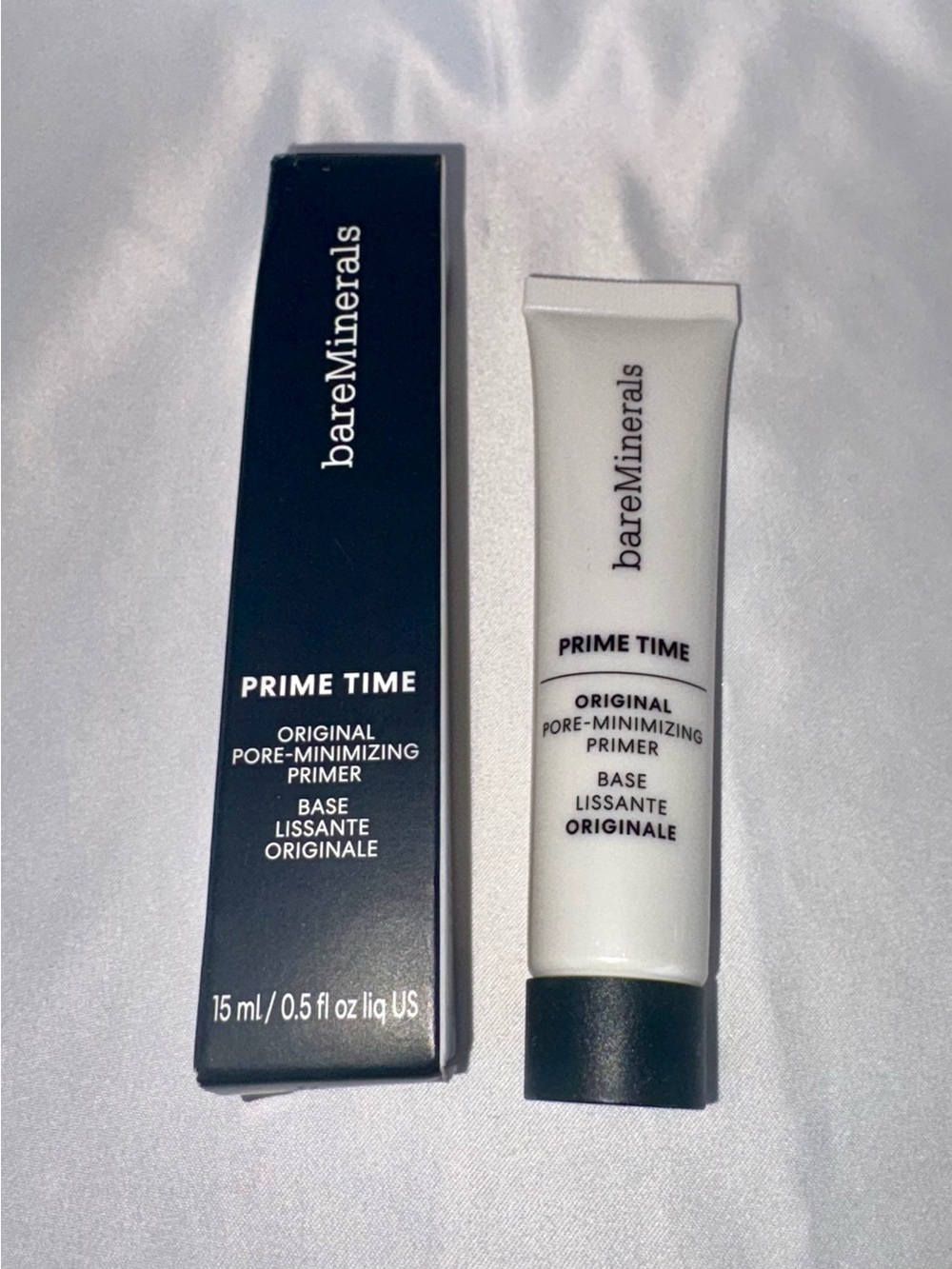 bareMinerals Prime Time Original Pore-Minimizing Primer - White & Black